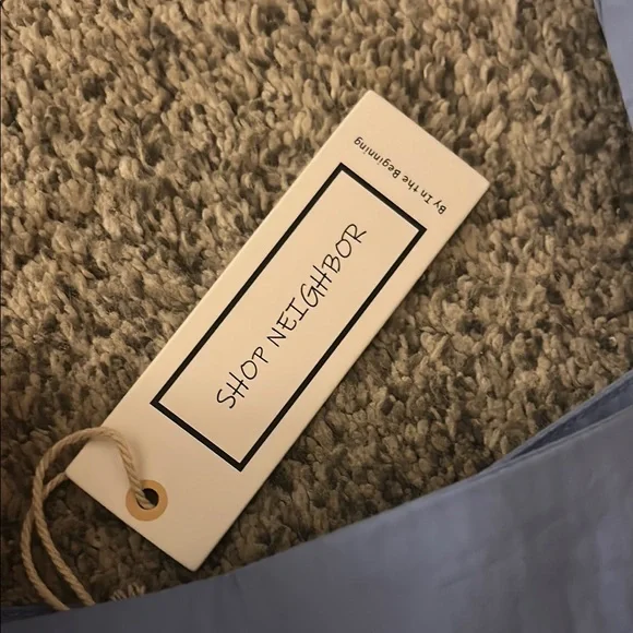 Blue Ruffled Top - Picture 6 of 6